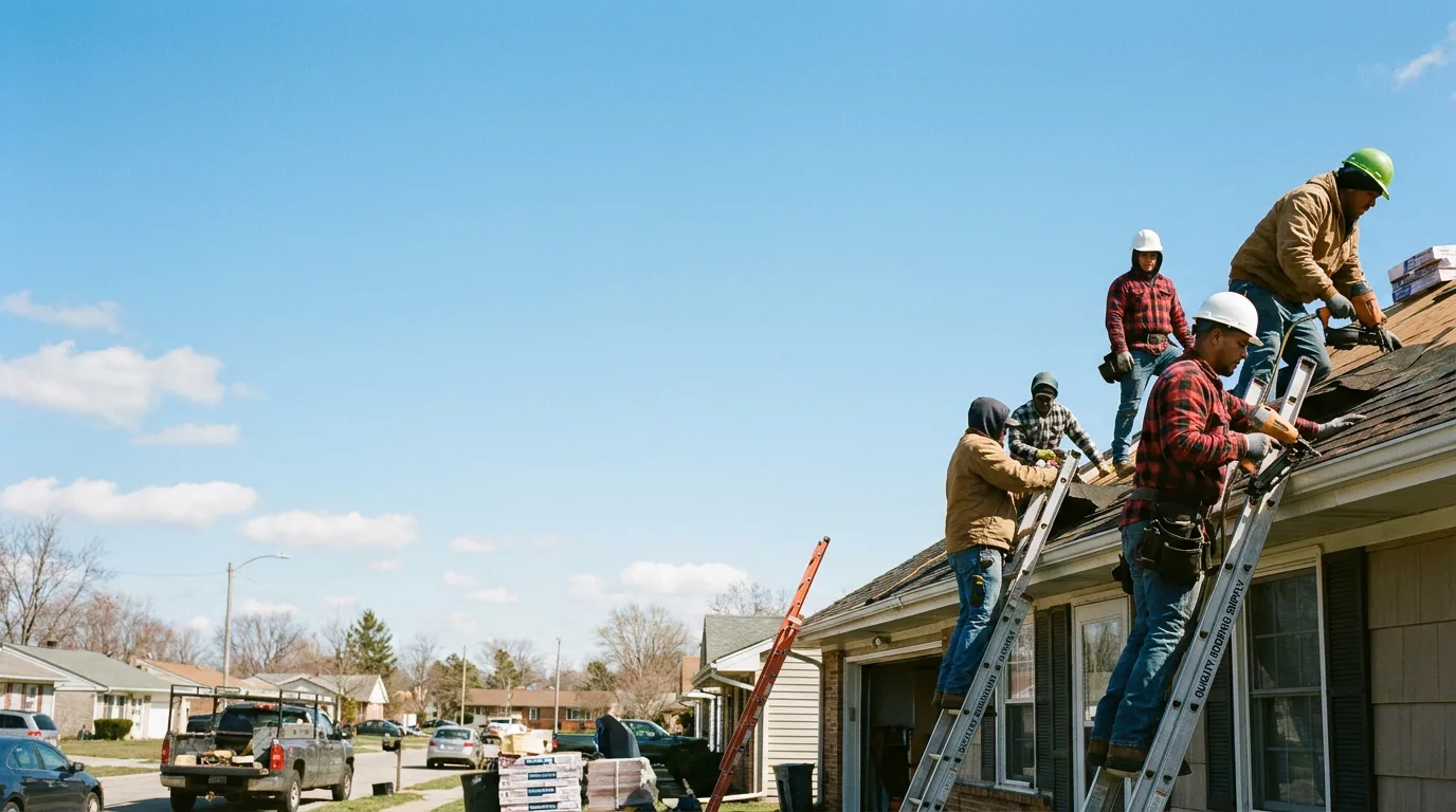 Roofing in Robbins, IL near me